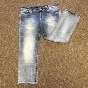 Miss Me Mid Rise Easy Crop Jeans